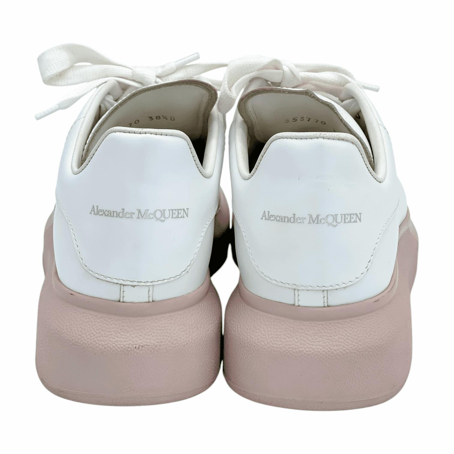 Alexander Mcqueen Pink Back Alexander McQueen White With Pink - Main Image