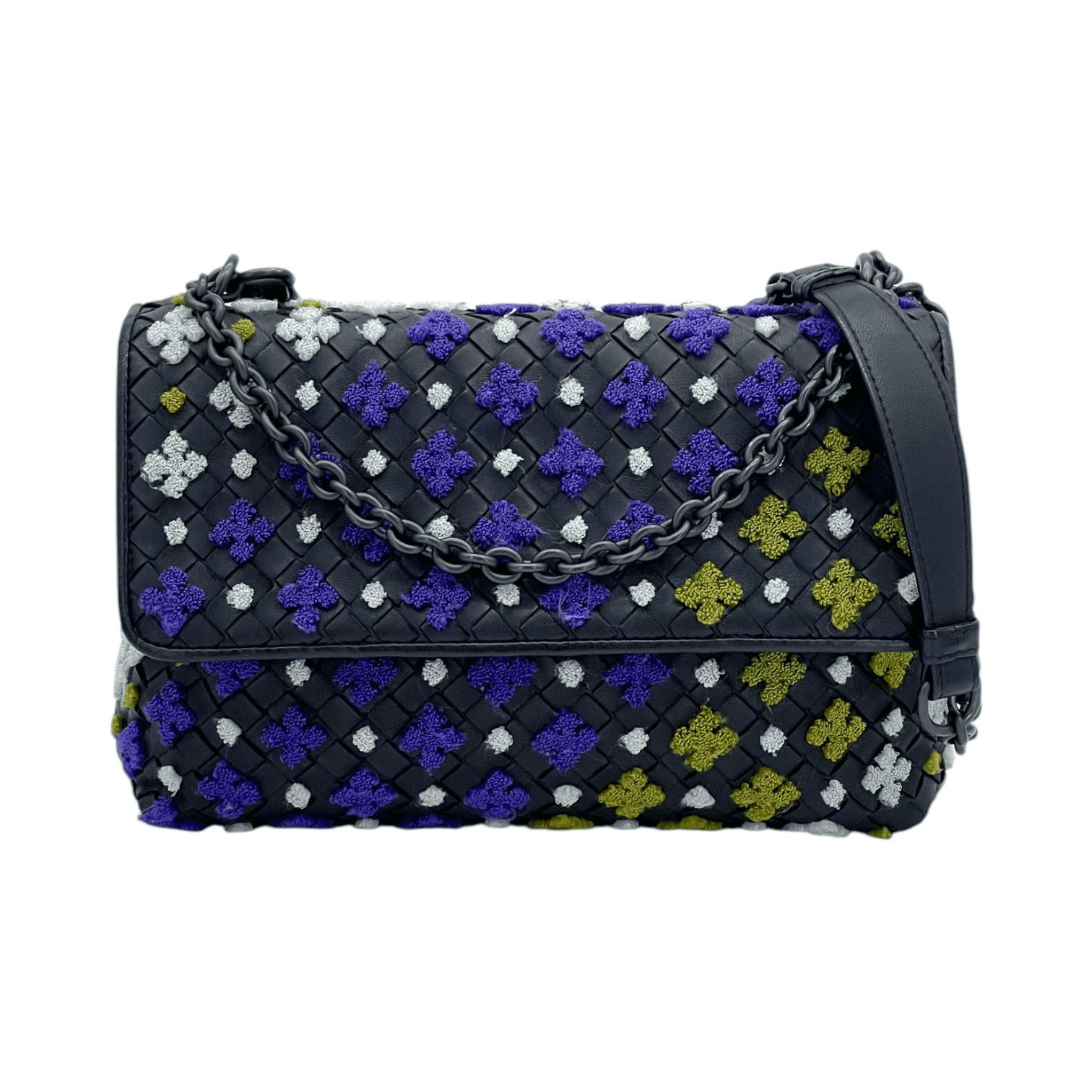 Bottega Veneta Multicolor Embroidered Olimpia (Pre‑Owned)