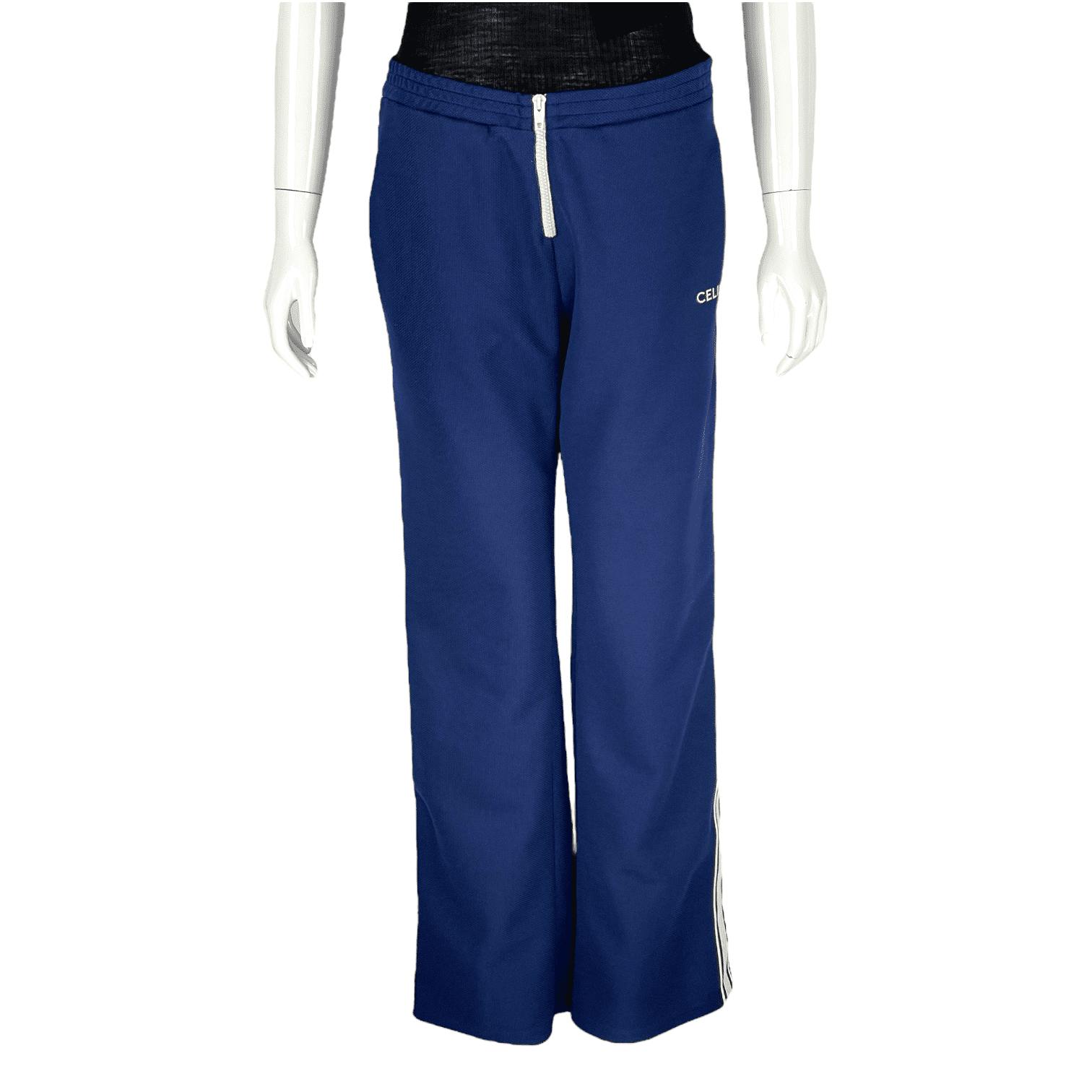 Celine Navy Blue Double Face Jersey Tracksuit (Pre‑Owned)