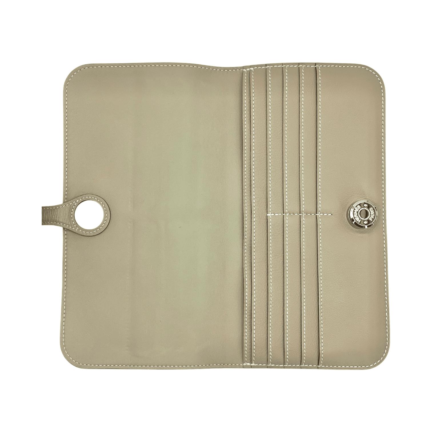 Hermes Dogon Wallet Colors Hermes Beige Leather Dogon Wallet (Pre