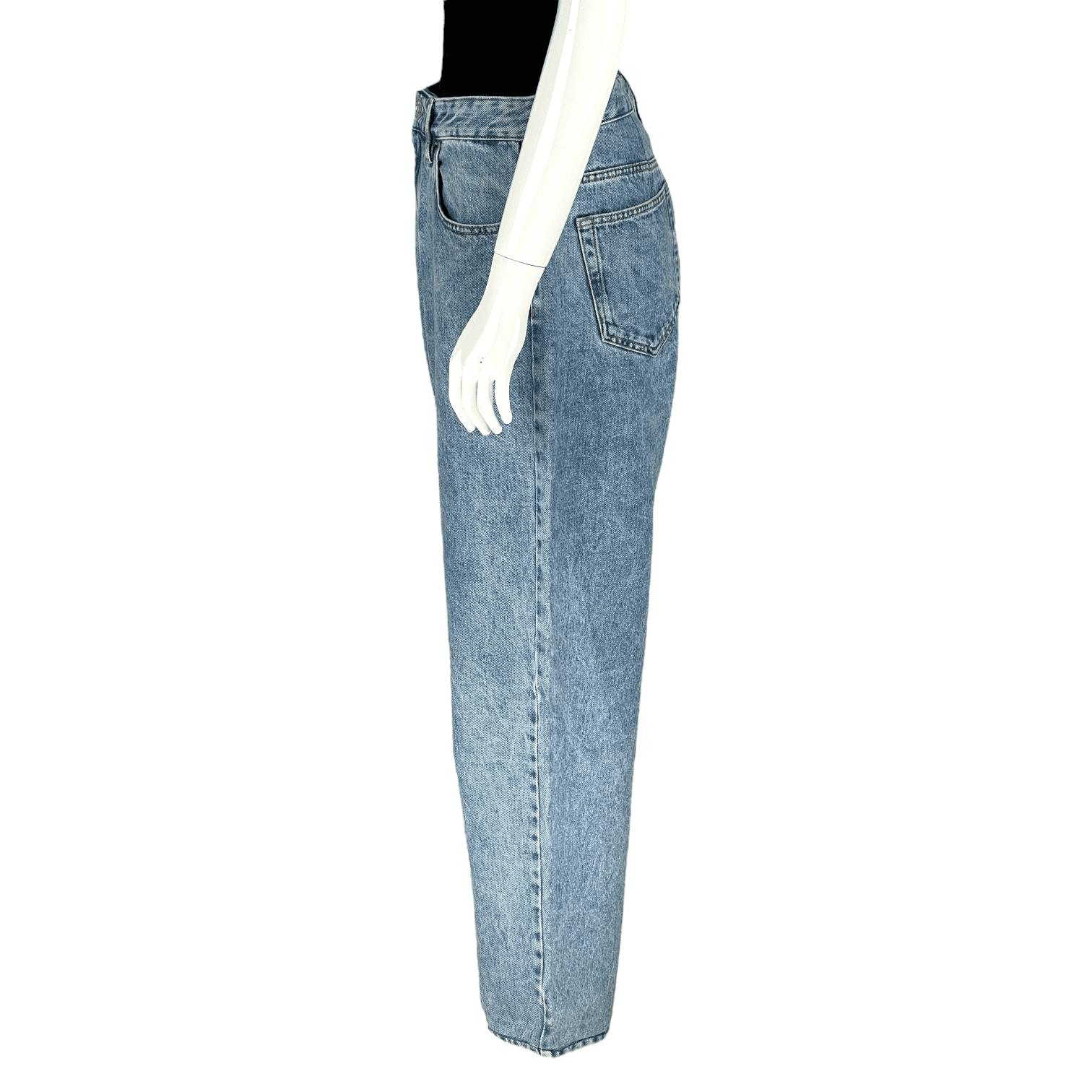 Isabel Marant Etoile Blue Denim Pants 38 (Pre‑Owned)