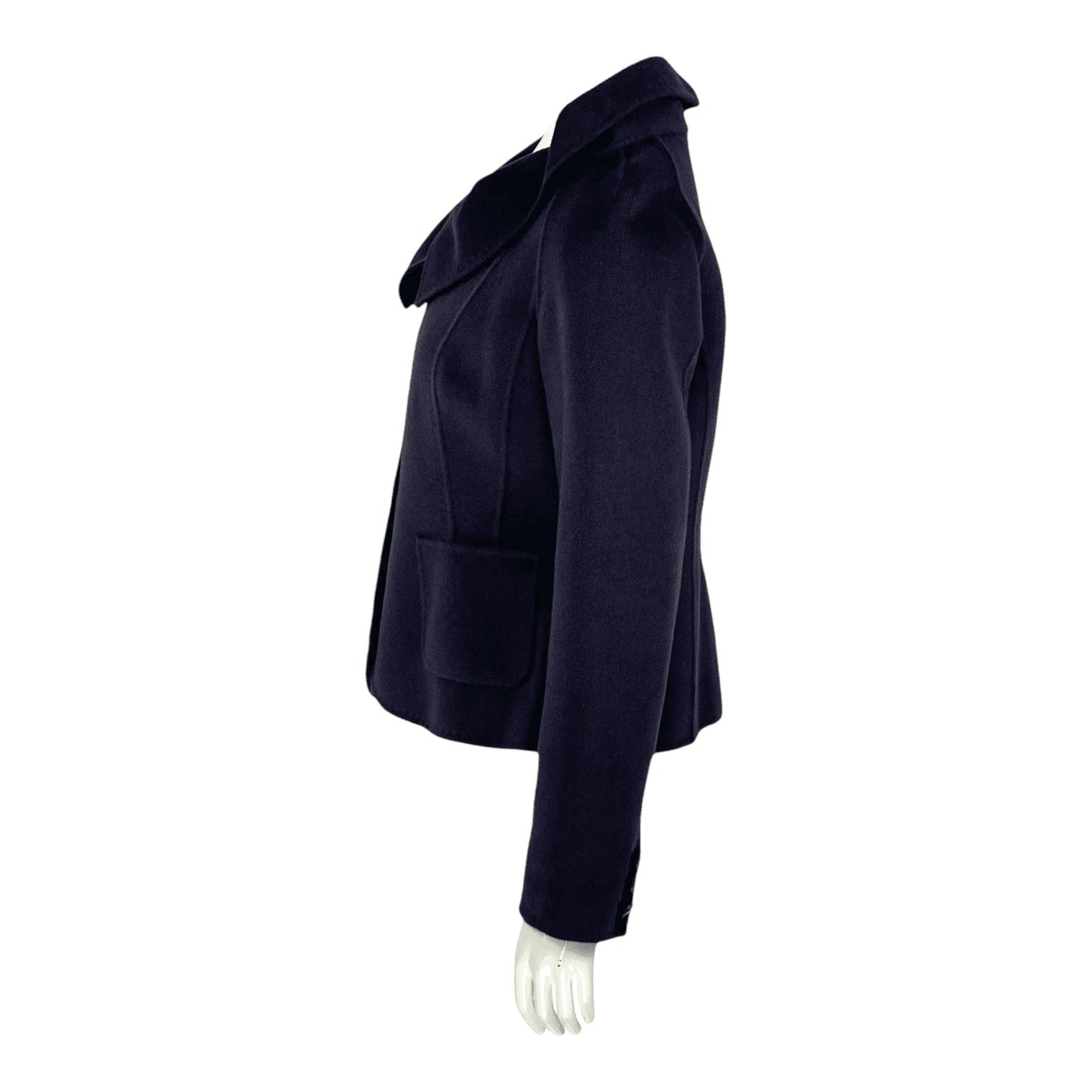 ジャケット・アウター S Max Mara CUCITO AMANO PURE NEW WOOL 38 Short double-faced wool coat, camel | 