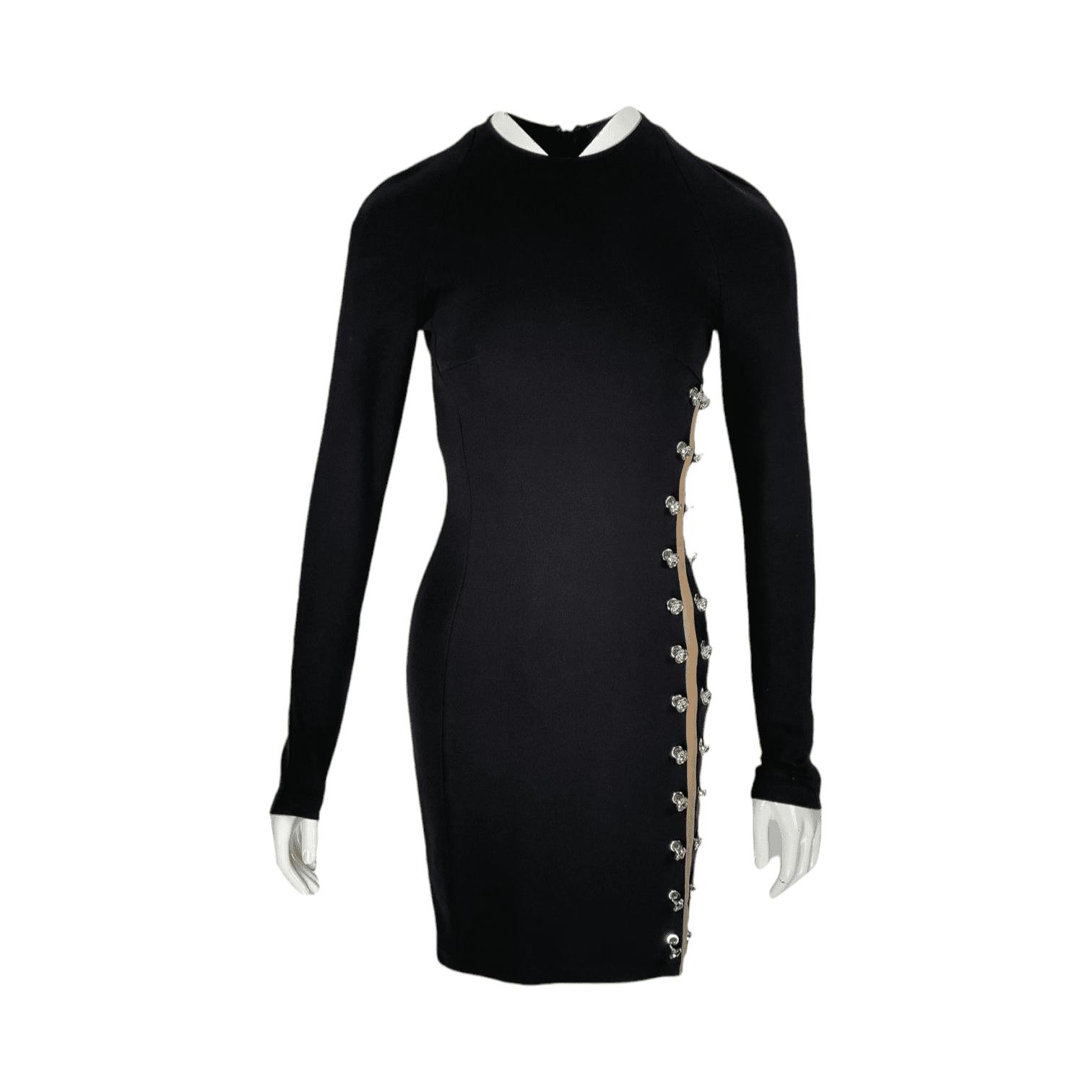 Versace Versus Strech Jersey Embellished Mini (Pre‑Owned)