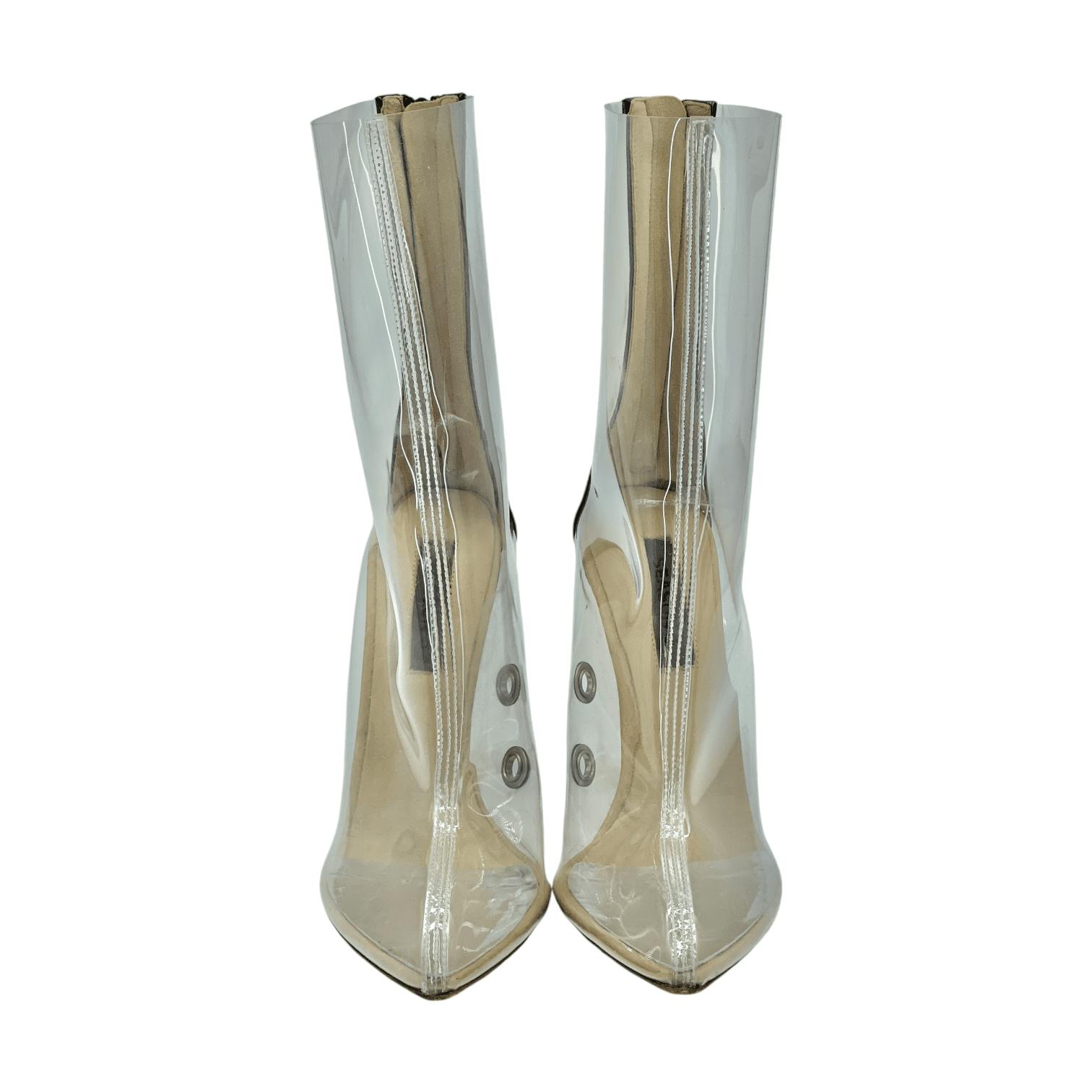 Yeezy Season Pvc Ankle Clear Boots 36 (Pre‑Owned)
