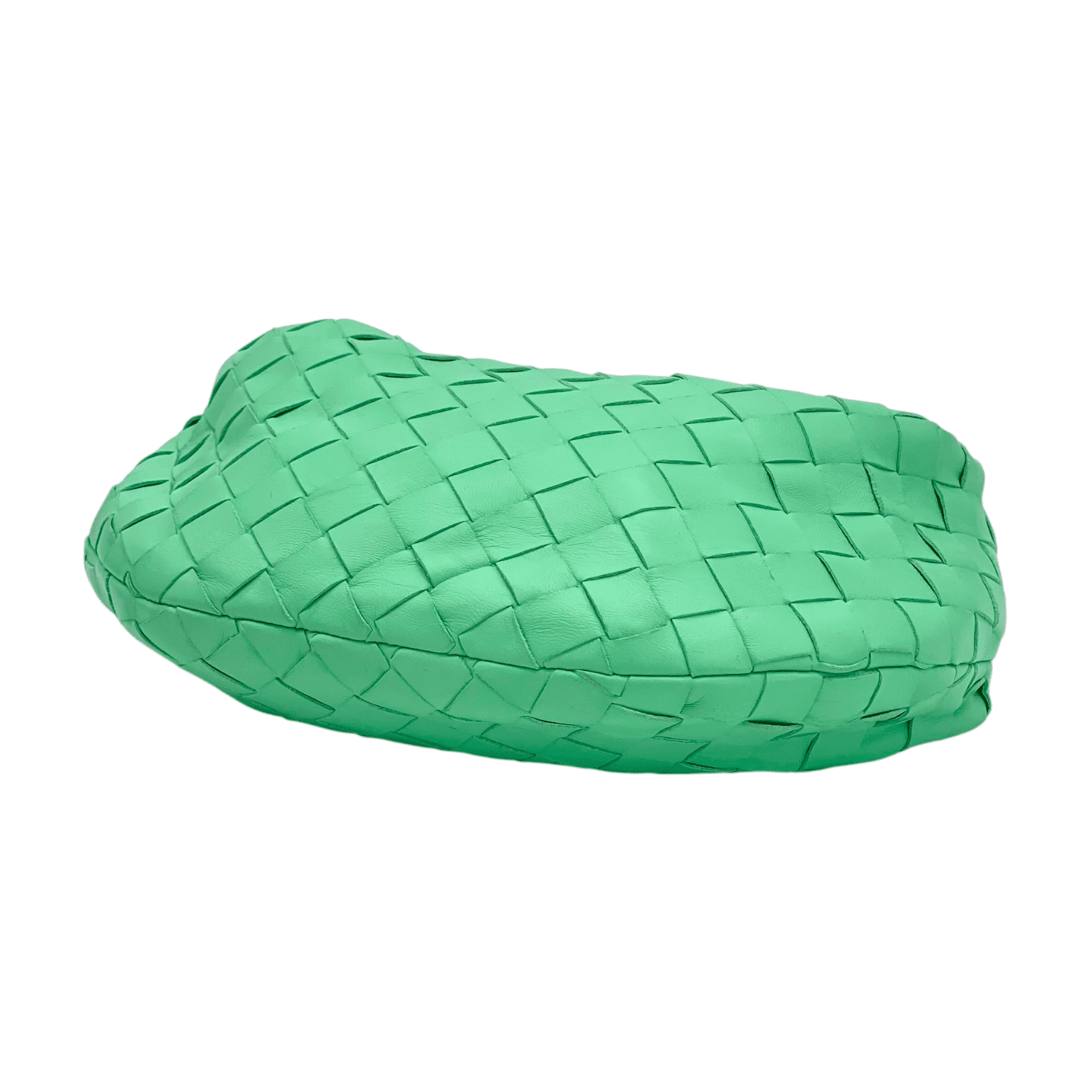 【送料&関税込】Bottega Veneta Light Green Nappa Leather Pad Bottega Veneta Light Green Intrecciato Woven Nappa Leather