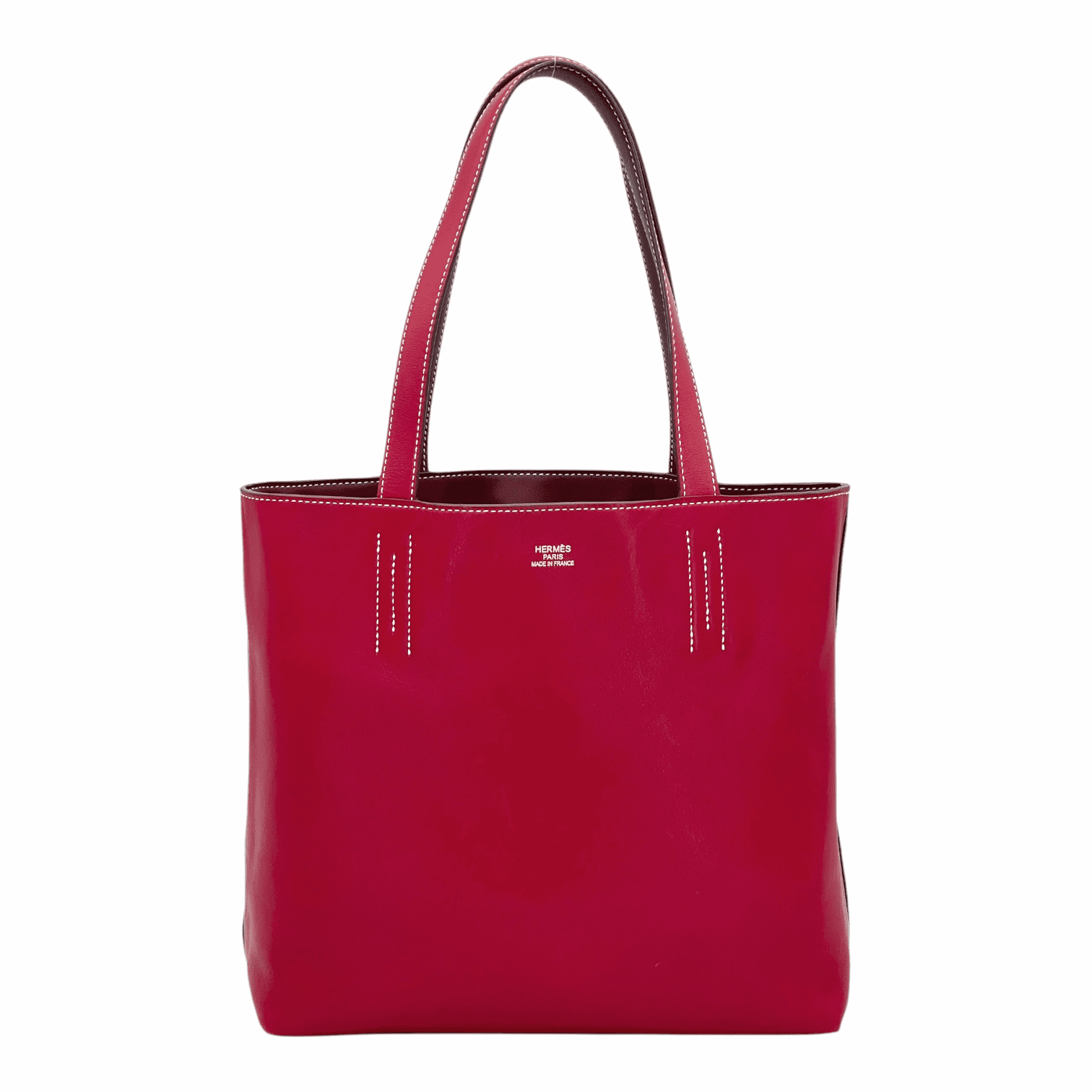 Hermes Swift Leather Rouge H Rouge Casaque Double Sens 28